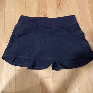 Lululemon skort size 8 blue